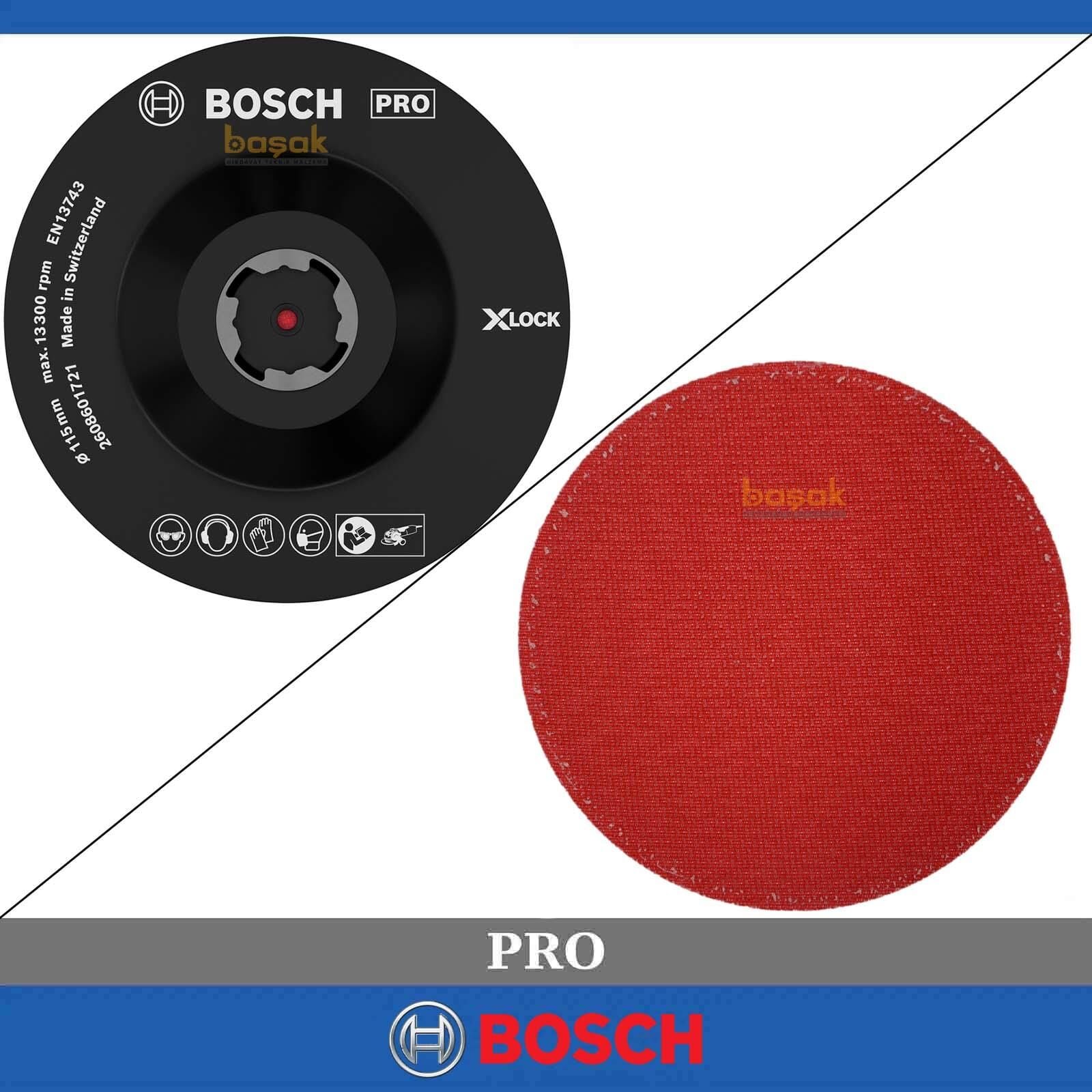 Bosch X-LOCK 115 mm Cırtlı Zımpara Tabanı 2608601721