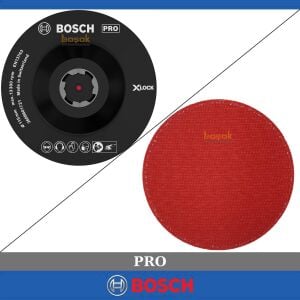 Bosch X-LOCK 115 mm Cırtlı Zımpara Tabanı 2608601721