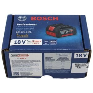 Bosch GBA 18 Volt 4 Ah Li-ion Akü 1600Z00038