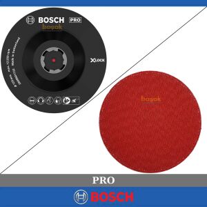 Bosch X-LOCK 125 mm Cırtlı Zımpara Tabanı 2608601722