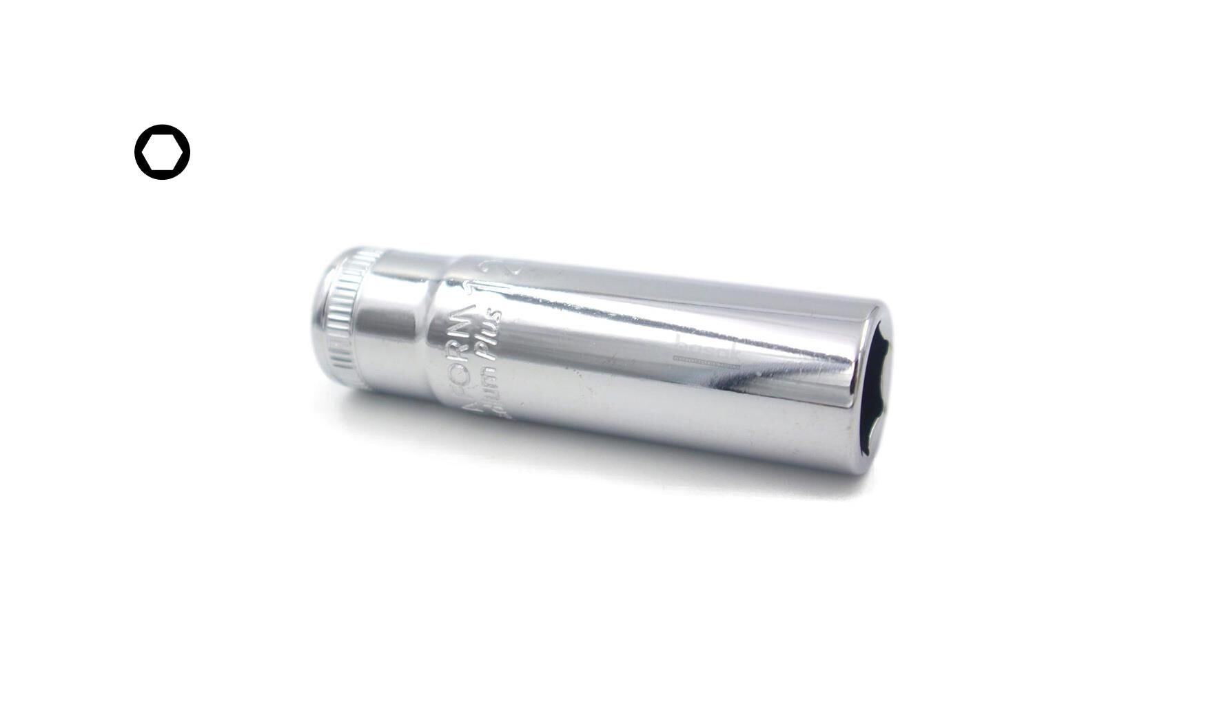 Ceta Form 12 mm 3/8” 6 Köşe Derin Lokma Anahtar C14-H12