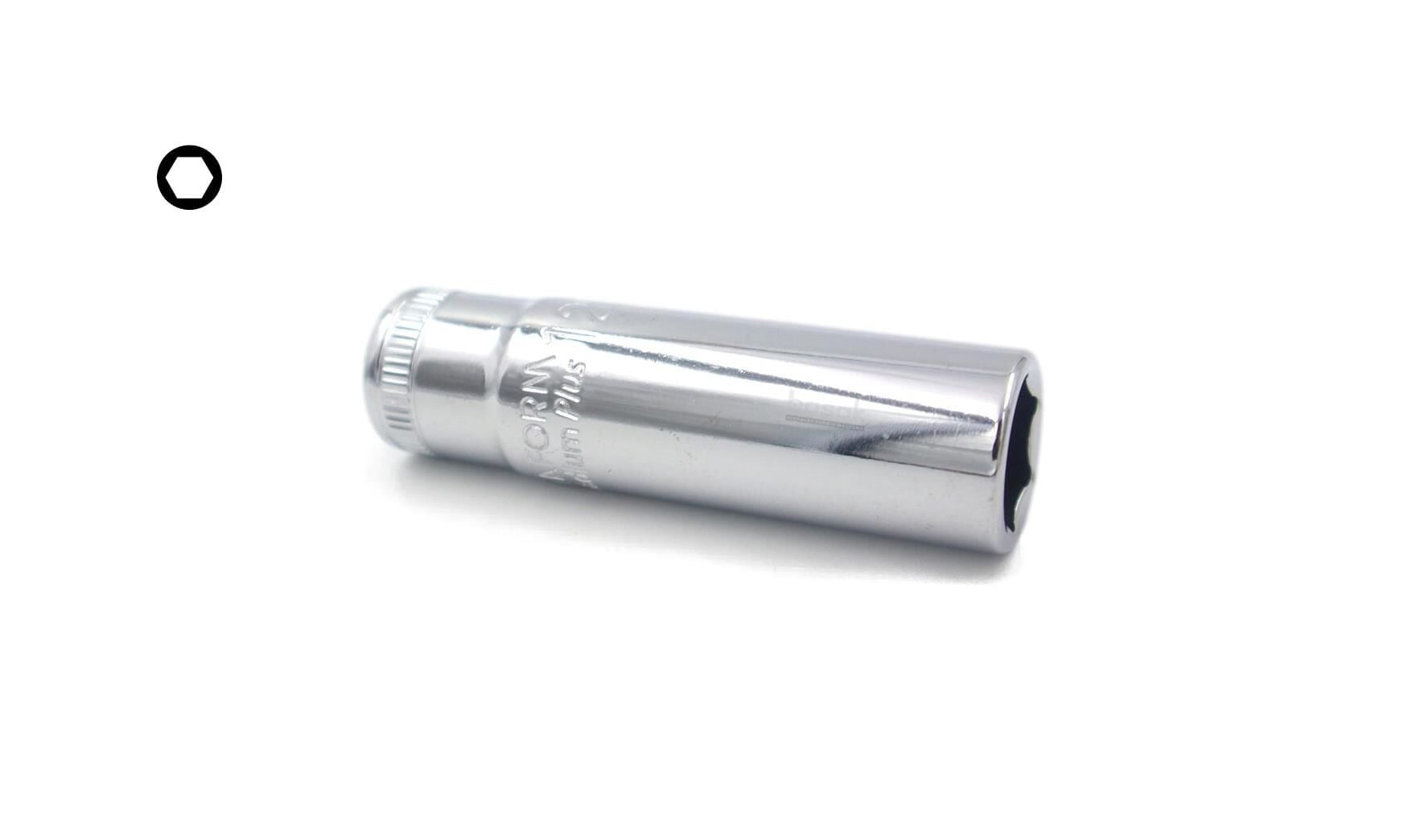 Ceta Form 12 mm 3/8” 6 Köşe Derin Lokma Anahtar C14-H12