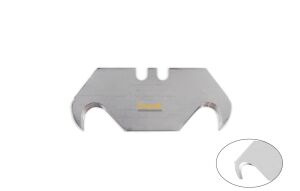 Ceta Form 49 mm Kanca Tipi Çengelli Maket Bıçağı Yedeği 10'lu J47-RH