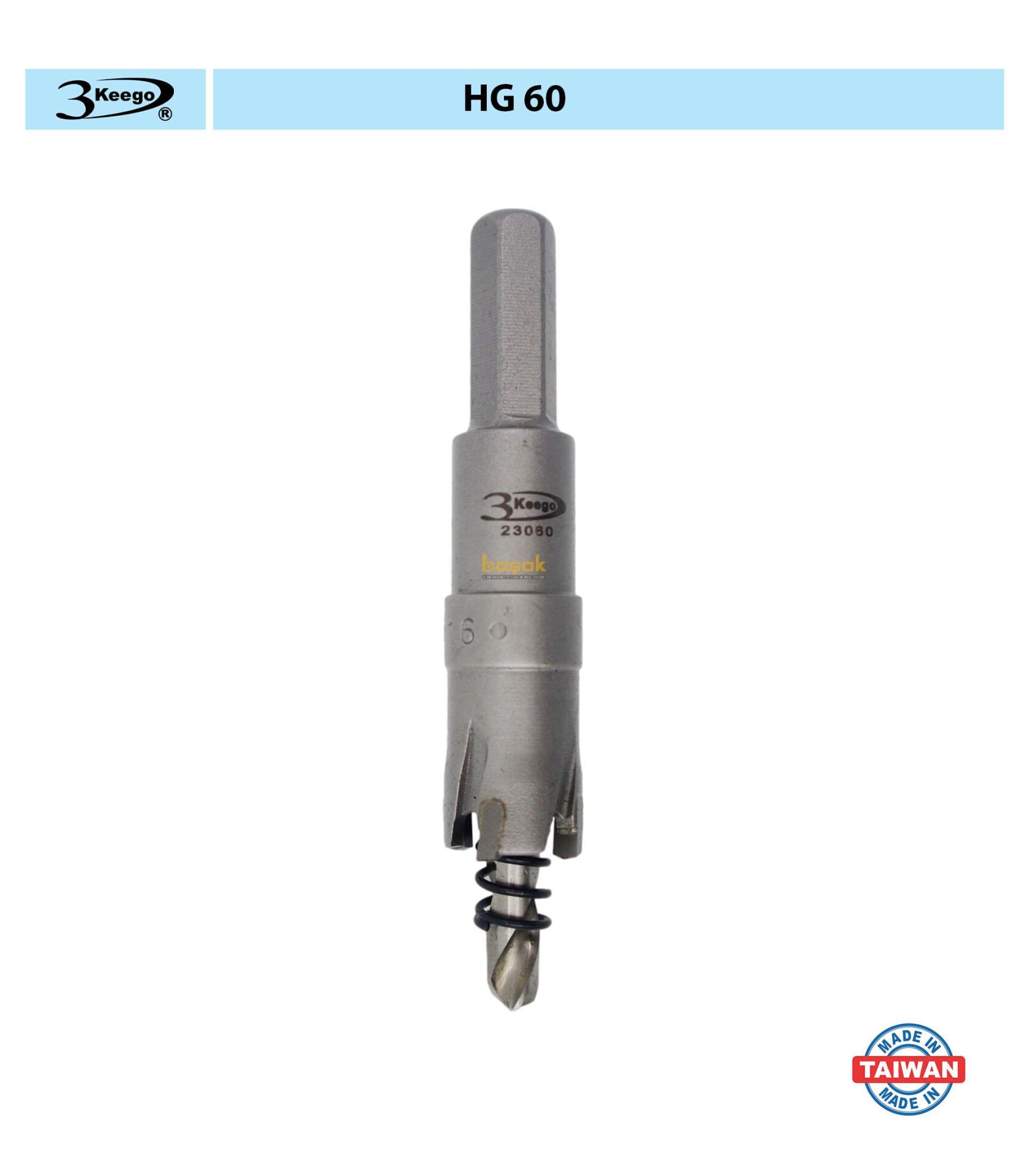 3Keego 16 mm TCT Elmas Uçlu Panç HG60