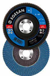 Egesan Paslanmaz Flap Disk Quality 115mm ZR 40 Kum