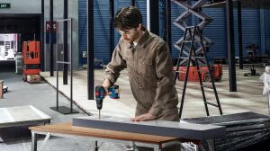 Bosch GSR 18V-50 2x2 Ah. Akülü Vidalama+43 Prç Vidalama Seti 06019H5004