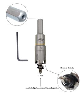 3Keego 19 mm TCT Elmas Uçlu Panç HG60