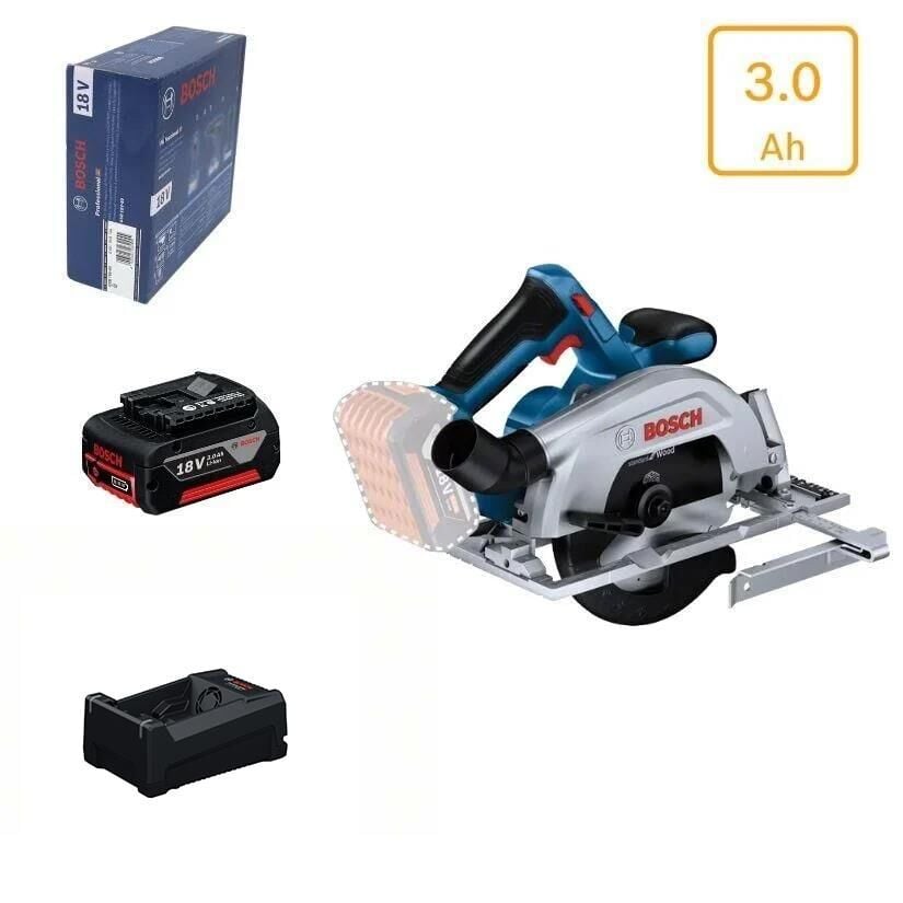 Bosch GKS 185-LI 3 Amper Tek Akülü Daire Testere Makinesi