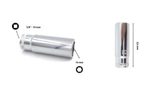Ceta Form 16 mm 3/8” 6 Köşe Derin Lokma Anahtar C14-H16