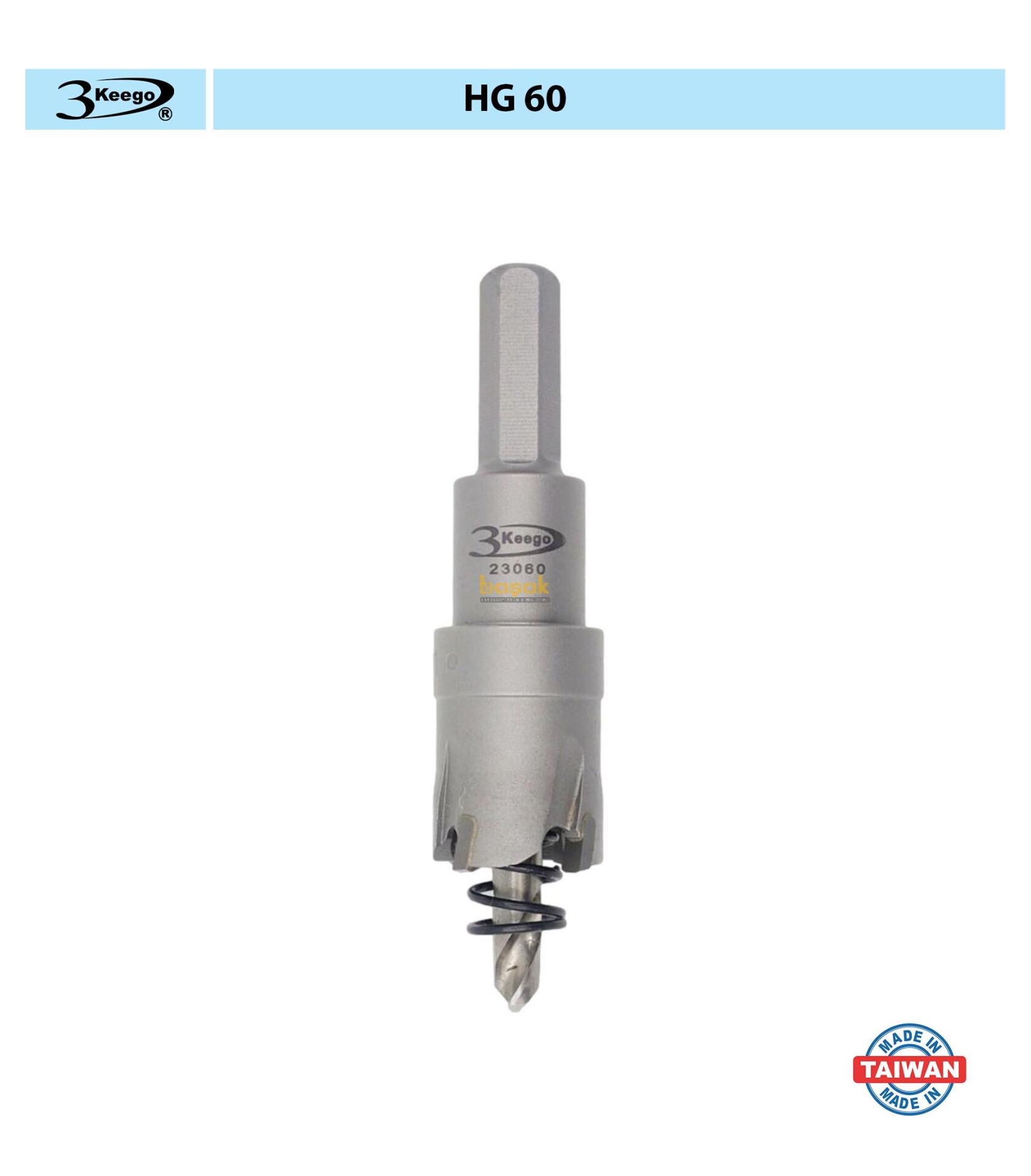 3Keego 21 mm TCT Elmas Uçlu Panç HG60