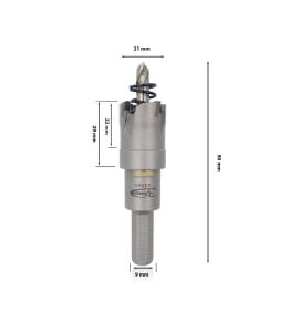 3Keego 21 mm TCT Elmas Uçlu Panç HG60