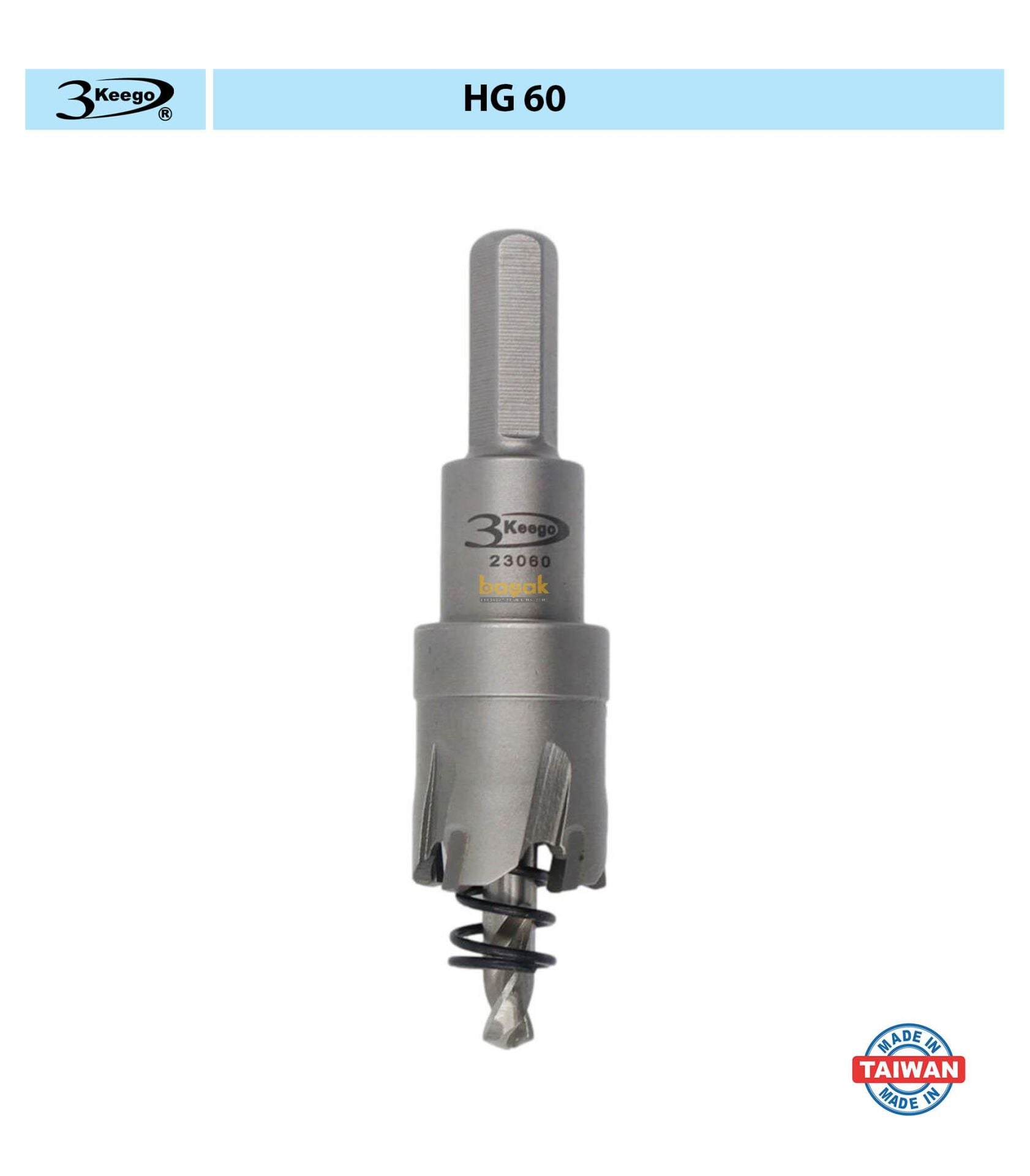 3Keego 22 mm TCT Elmas Uçlu Panç HG60