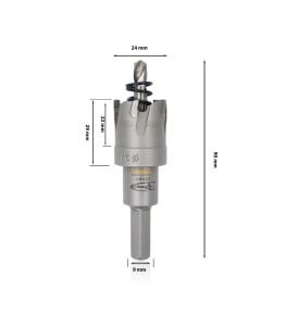 3Keego 24 mm TCT Elmas Uçlu Panç HG60