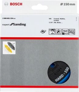 Bosch 150 mm Çok Delikli Zımpara Tabanı Sert 2608601334