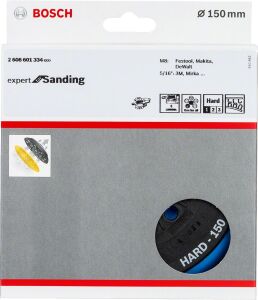 Bosch 150 mm Çok Delikli Zımpara Tabanı Sert 2608601334