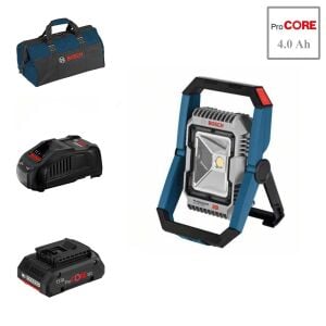 Bosch GLI 18V-1900 1x4 Ah ProCORE Akülü 1900 Lümen Projektör Bez Çantalı