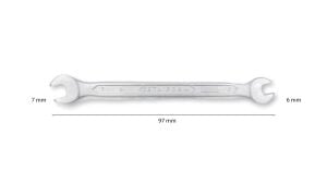 Ceta Form 06 x 07 mm Açık Ağız Anahtar B10-0607