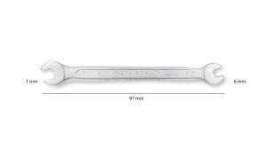 Ceta Form 06 x 07 mm Açık Ağız Anahtar B10-0607