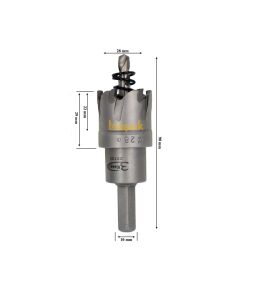 3Keego 28 mm TCT Elmas Uçlu Panç HG60