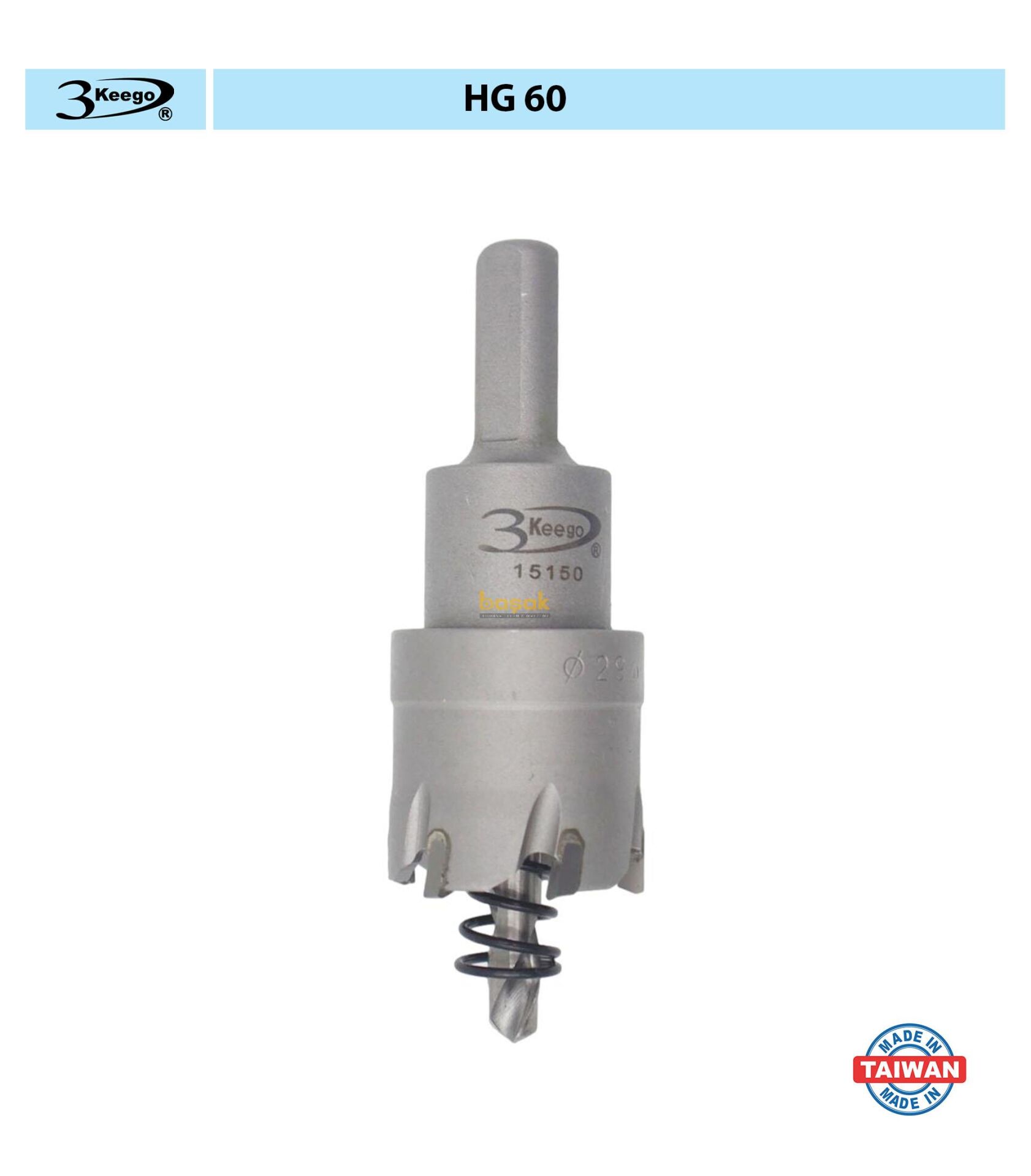 3Keego 29 mm TCT Elmas Uçlu Panç HG60