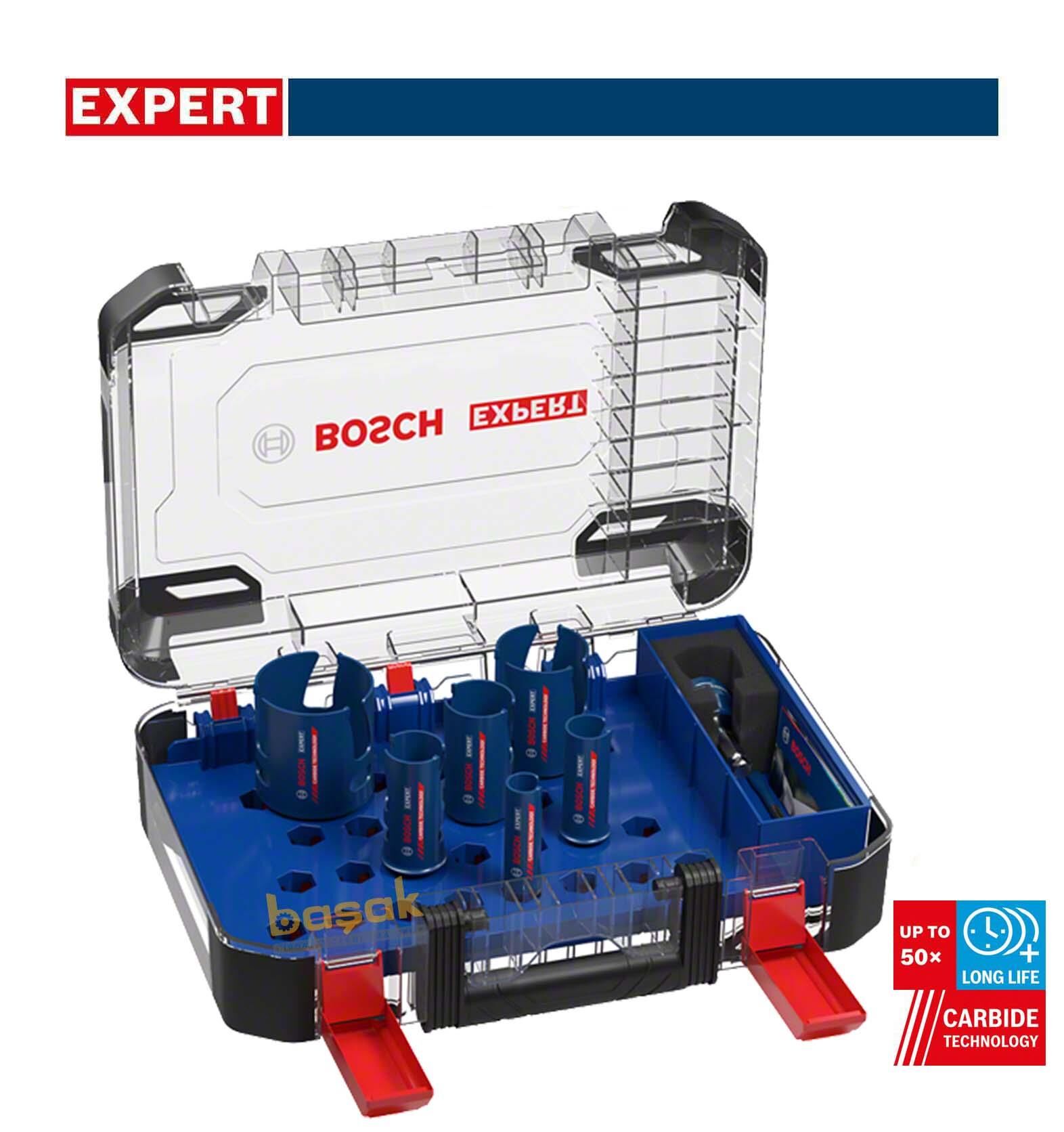 Bosch Expert 10 Parça Yapı Malzemeleri için Panç Seti 2608900490