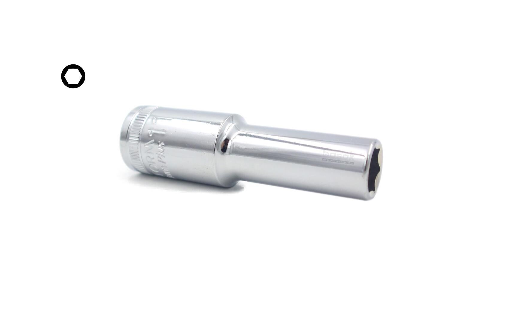 Ceta Form 11 mm 1/2” 6 Köşe Derin Lokma Anahtar C24-H11