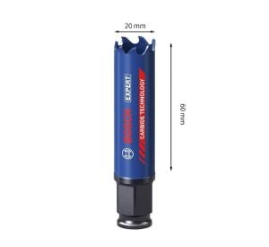 Bosch 20 mm Expert Sert Malzemeler İçin Panç 2608900419