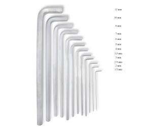 Ceta Form 1,5 - 12 mm Uzun Allen Takımı 12 Parça LT12/800