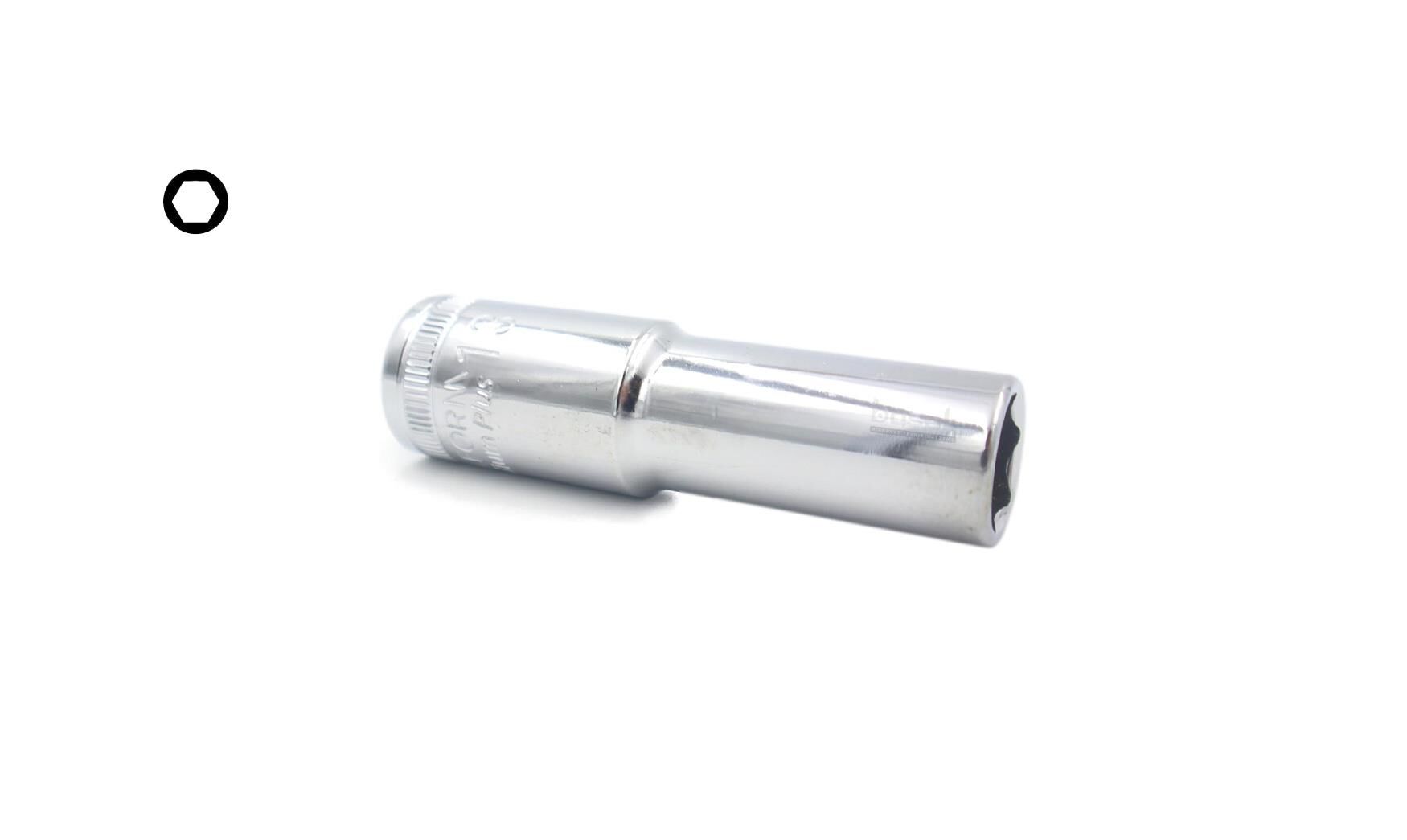 Ceta Form 13 mm 1/2” 6 Köşe Derin Lokma Anahtar C24-H13