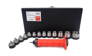 Ceta Form 3-30 mm Değiştirilebilir Ağızlı Kayış Zımba Takımı 14 Parça L40-P14