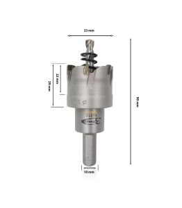 3Keego 33 mm TCT Elmas Uçlu Panç HG60