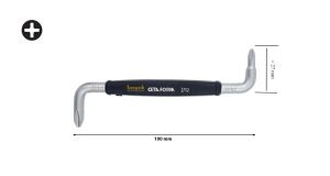 Ceta Form PH1 x PH2 Yıldız Uçlu Z Tornavida 100 mm Z/12