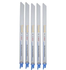 Bosch S 1225 VF 250mm 5'li Metal Ağır Hizmet Panter Testere 2608657409