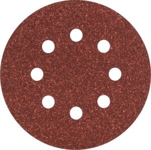 Bosch Eksantirik Zımpara Kağıdı 5'li, 125 mm 60 Kum 8 Delik 2609256A23