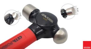 Ceta Form 340gr Fiberglas Saplı Bombe Başlı Çekiç L02F-12