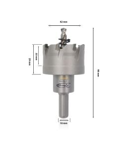 3Keego 42 mm TCT Elmas Uçlu Panç HG60