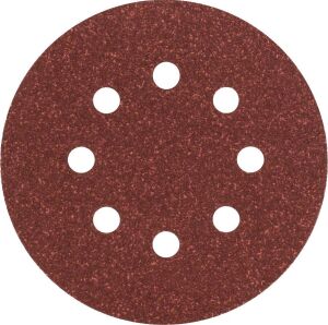 Bosch Eksantirik Zımpara Kağıdı 5'li, 125 mm 80 Kum 8 Delik 2609256A24