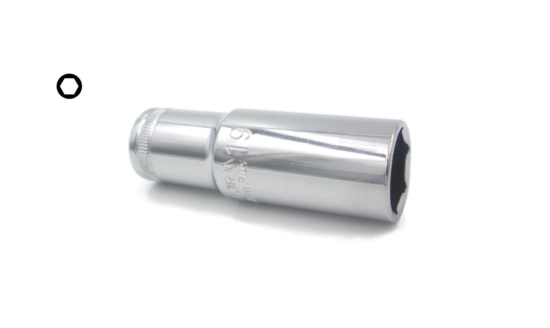 Ceta Form 19 mm 1/2” 6 Köşe Derin Lokma Anahtar C24-H19