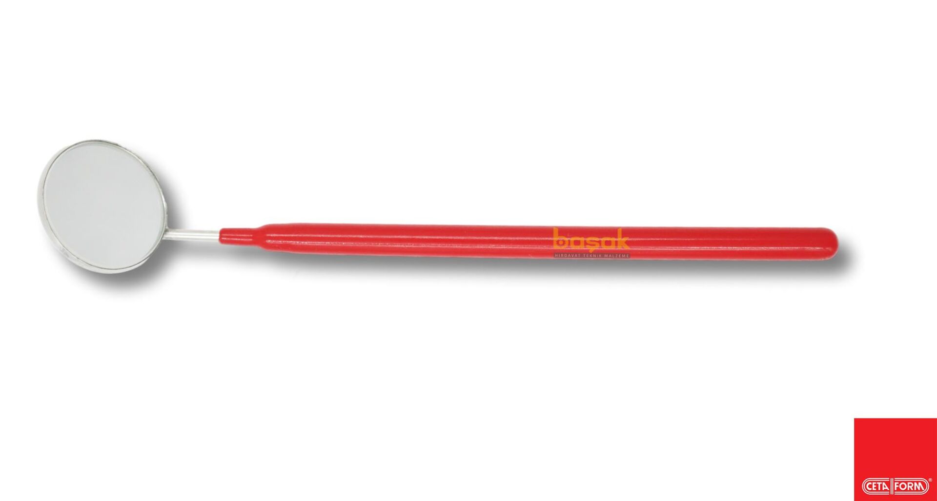 Ceta Form 175 mm İzole Saplı Yuvarlak Ayna R20RP