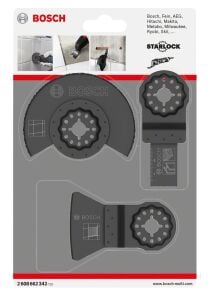 Bosch Starlock Testere 3'lü Temel Seramik Seti  2608662342