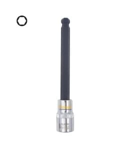 Ceta Form 1/2” 5 mm Ekstra Uzun Tip Topbaşlı Allen Uçlu Lokma C28S-HB05XL