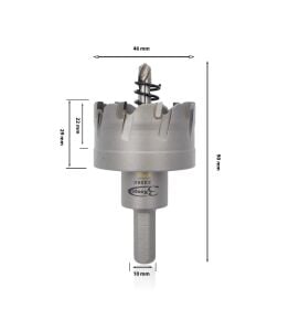 3Keego 46 mm TCT Elmas Uçlu Panç HG60