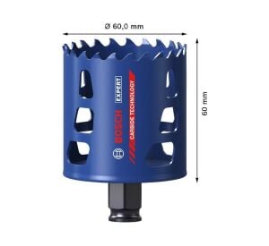 Bosch 60 mm Expert Sert Malzemeler İçin Panç 2608900429