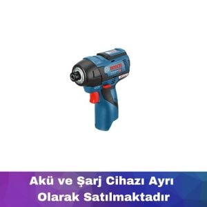 Bosch GDR 12V-110 Akülü Darbeli Vidalama (Akü ve Şarj Yoktur) 06019E0002