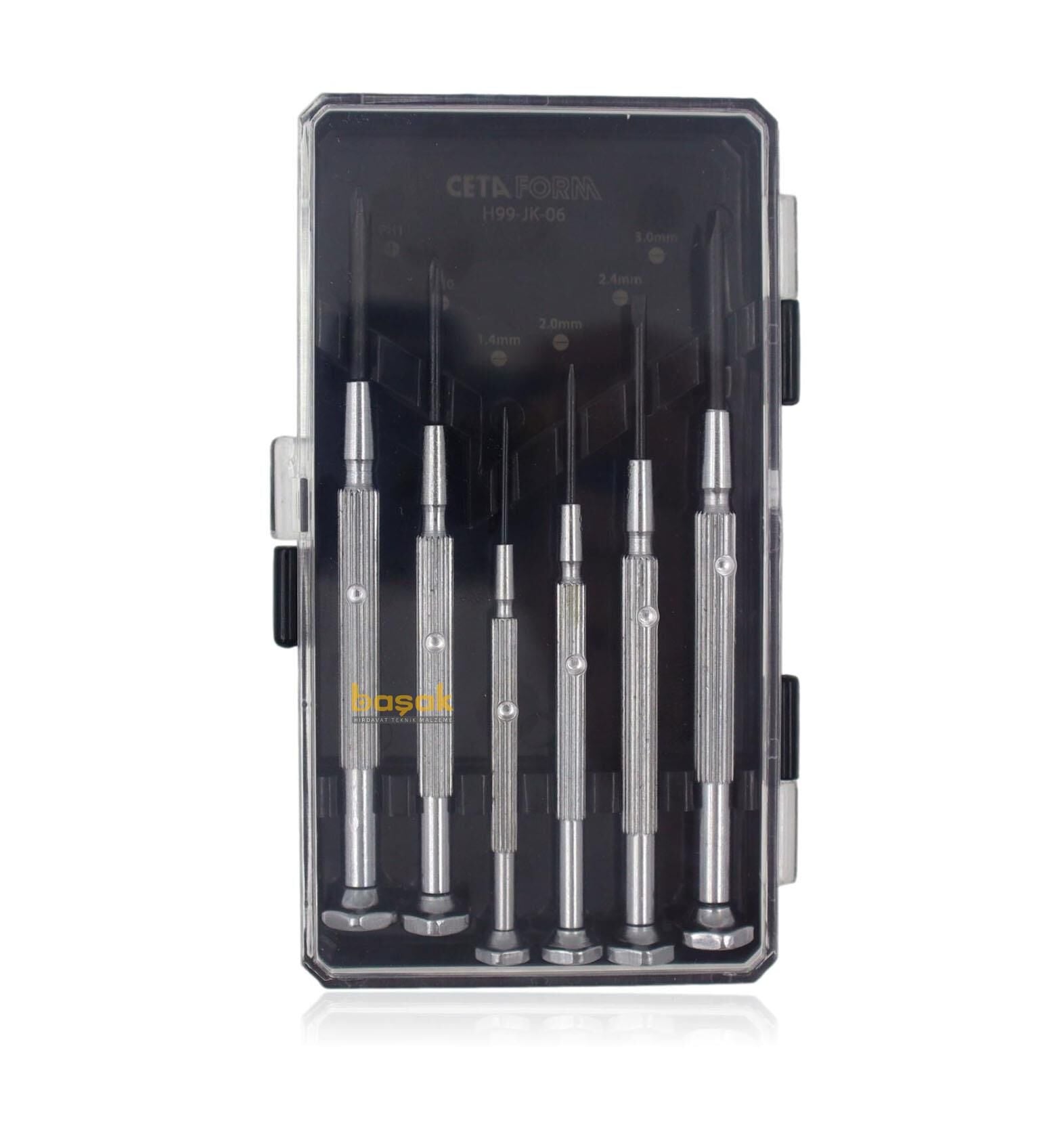 Ceta Form 6 Parça Saatçi Tornavida Takımı H99-JK-06