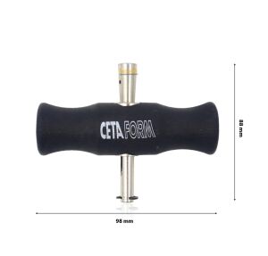 Ceta Form 98 mm Cam Ayırma Telleri İçin Tutucu Sap Çift N36-WH2