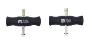 Ceta Form 98 mm Cam Ayırma Telleri İçin Tutucu Sap Çift N36-WH2