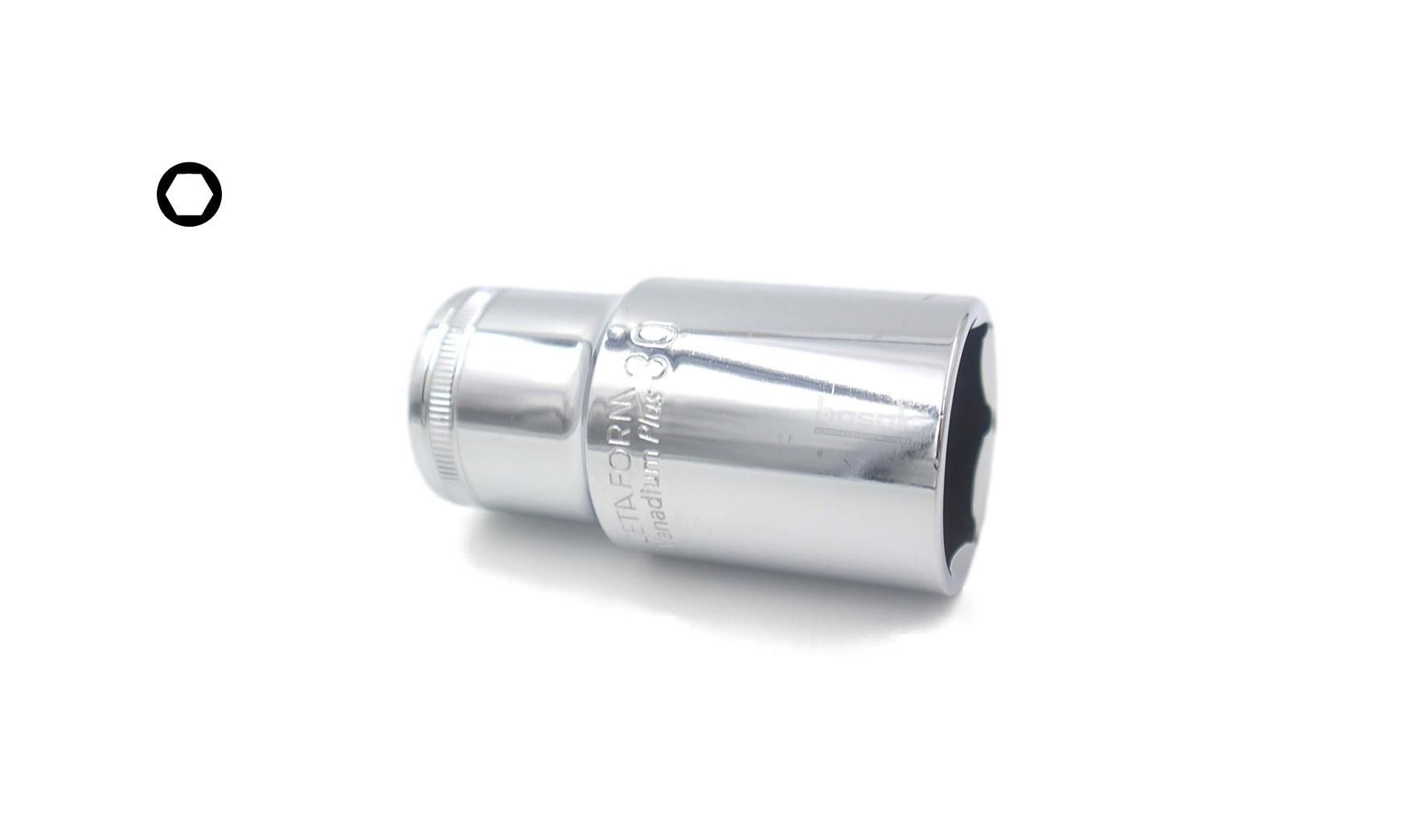 Ceta Form 30 mm 1/2” 6 Köşe Derin Lokma Anahtar C24-H30