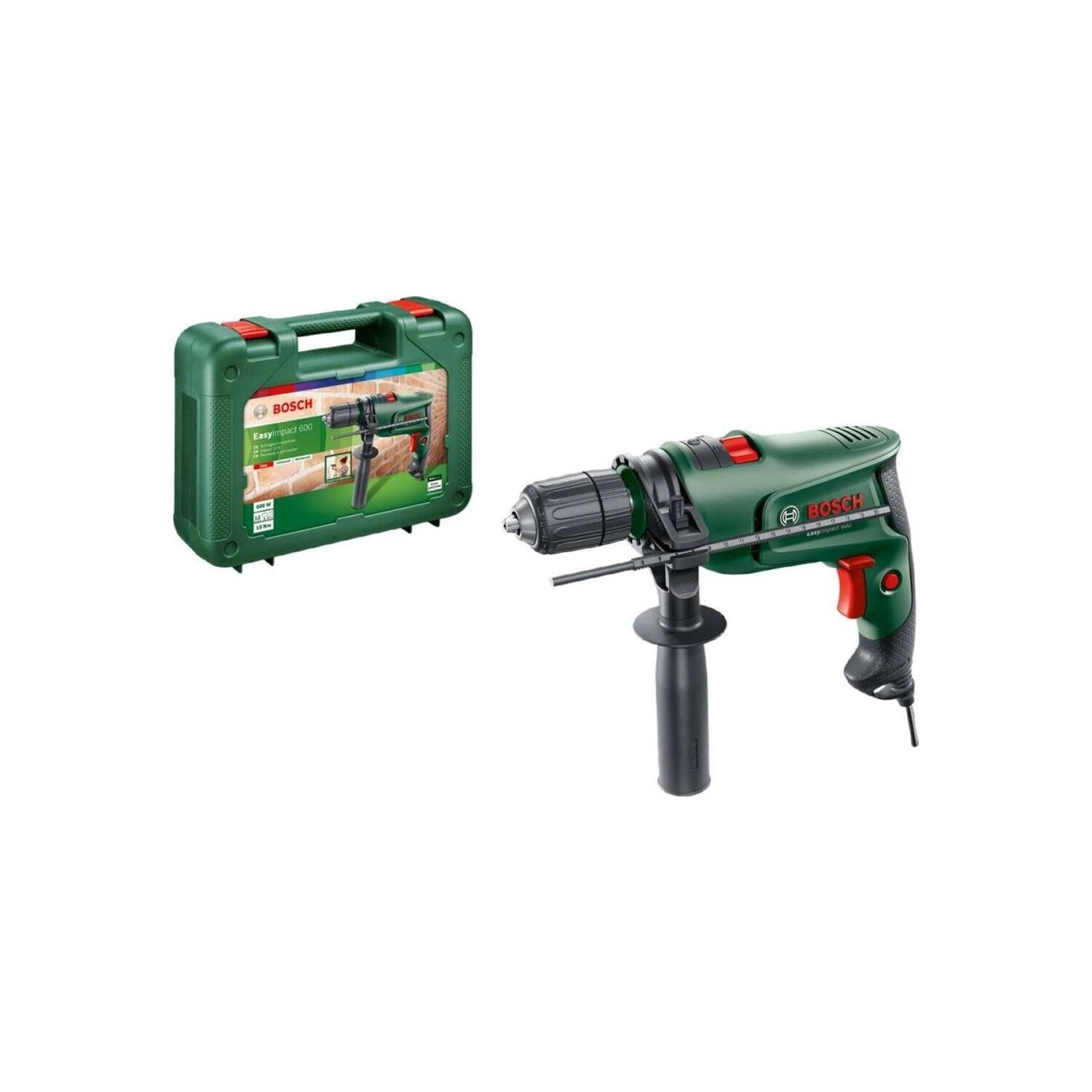 Bosch Easyimpact Darbeli Matkap 600 W 0603133000