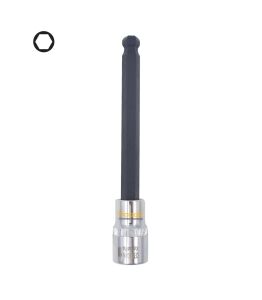 Ceta Form 1/2” 7 mm Ekstra Uzun Tip Topbaşlı Allen Uçlu Lokma C28S-HB07XL